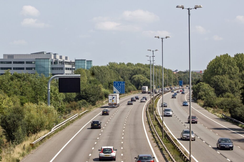 The M4 Motorway